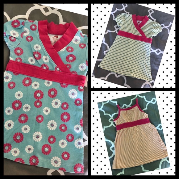 Lot - Tea Collection dresses size 12/18 - Picture 1 of 4